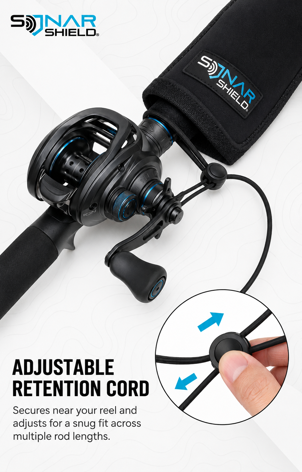 Neoprene Fishing Rod Sleeves –  Spinning & Casting Sonar Shield®