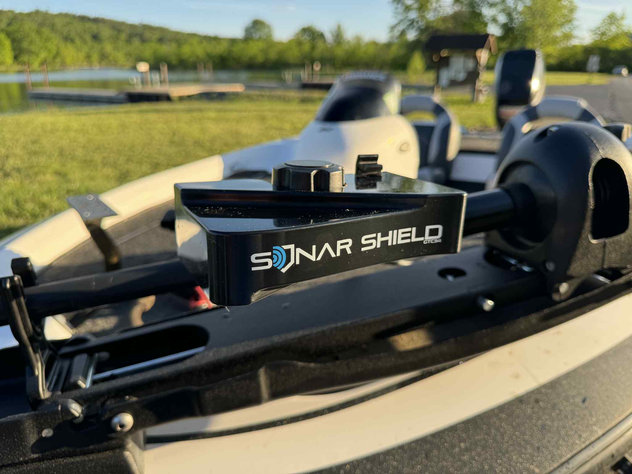 Lowrance active Target transducer Cover Black Boat