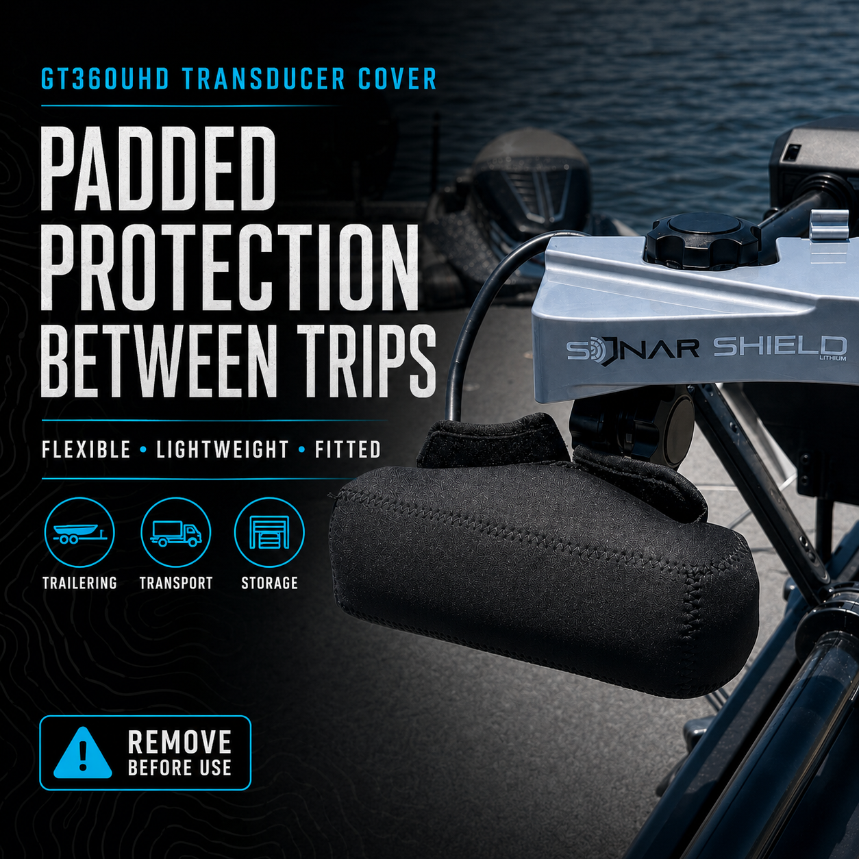 Garmin GT360UHD Transducer Cover
